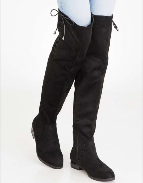 Miss Black Dorota Knee High Boots