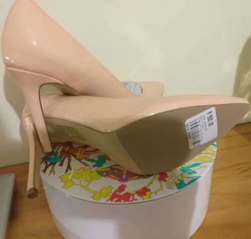 Sole Candyb Peach Patent  Donna Basic Pumps