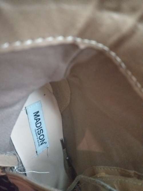 Genuine MADISON Lace up MID CALF BOOTS (Mint Condition, still as new)