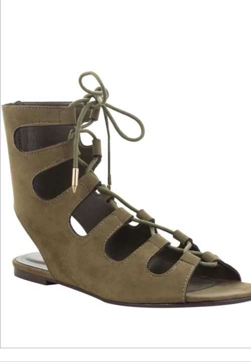 Sole Candy Maize  Gladiator sandals