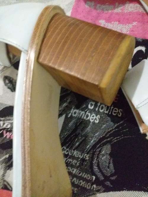 H&M  Leather  Sandals Block Heel (Excellent condition)