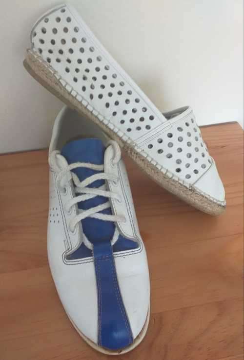 Witchery & Leamer Genuine Leather shoes (Bidding for both shoes and in very good condition)