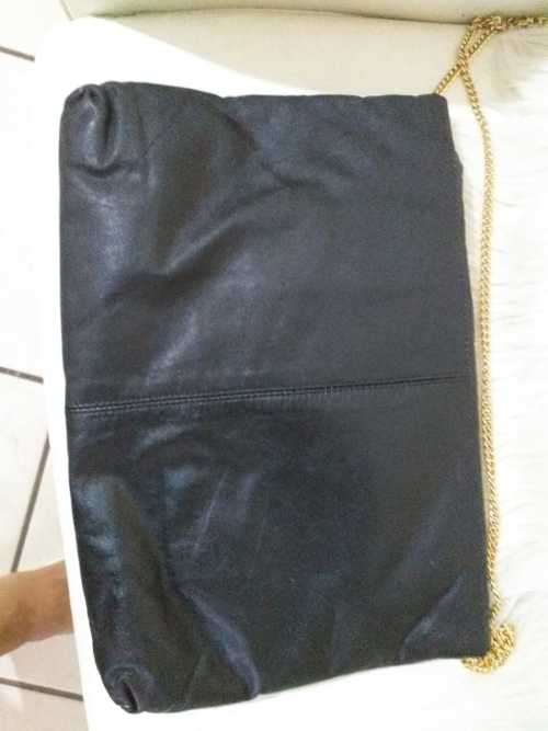 Genuine Leather  Designer Label Sling Bag( Excellent Condition) Good as new.