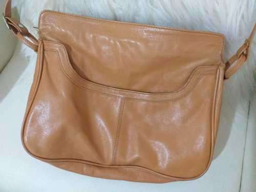 Genuine Leather  Designer Label Sling Bag( Excellent Condition) Good as new.
