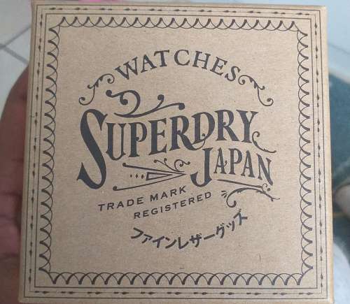 SuperDry  Real Watch (Geniune)
