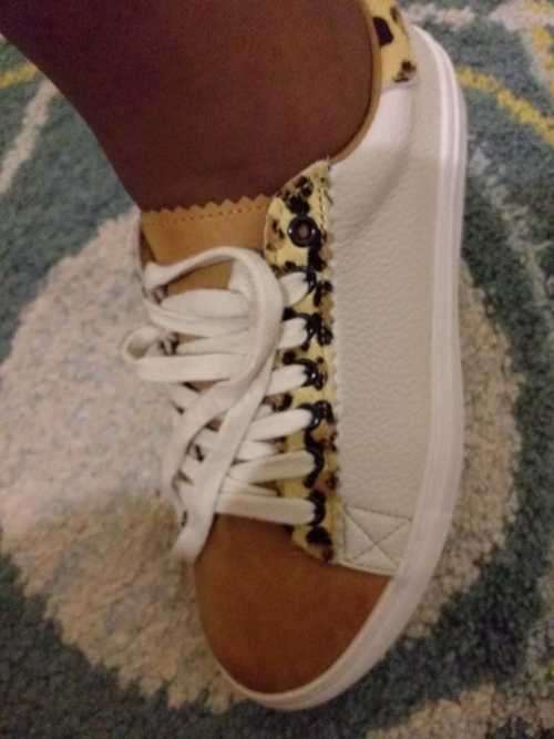 Promod Genuine Leather Designer Label Sneakers