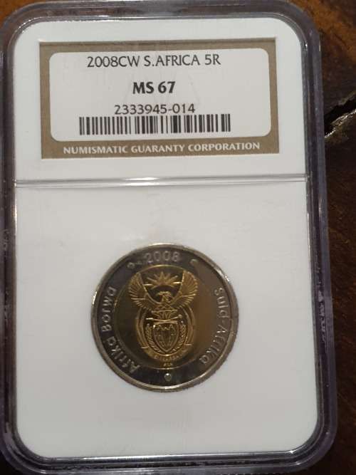 2008 CW R5 Oom Paul MS67