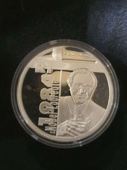 2006 Silver R1 Proof coin Desmond Tutu