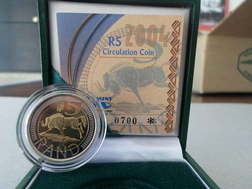 2004 Oom Paul R5 Coin with Certificate of Authenticity