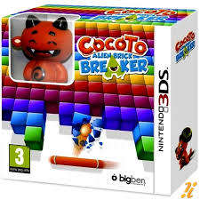 Cocoto alien brick breaker 3ds brandd new unopened