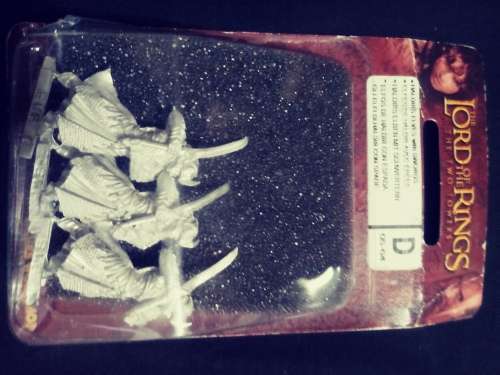 Lord of the Rings games workshop Haldirs Elves with Swords lead models