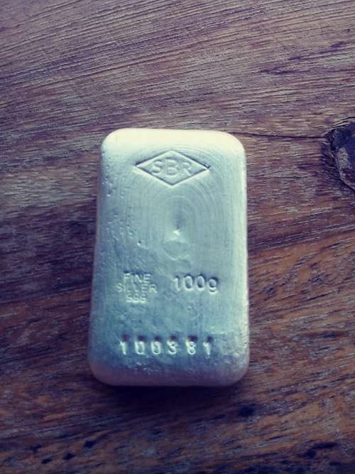 100 Gram Silver bar