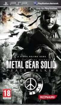 Metal gear Solid Peace Walker PSP