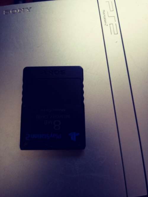 Playstation 2 console with box in fair condition ( please see pics) works 100%