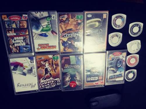 PSP GT Edition with 15 Games Very Good Condition