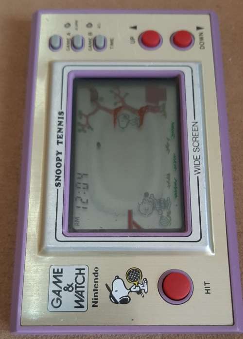 Nintendo Game and Watch Snoopy Tennis
