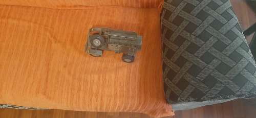 Old Metal military Vehicle 2