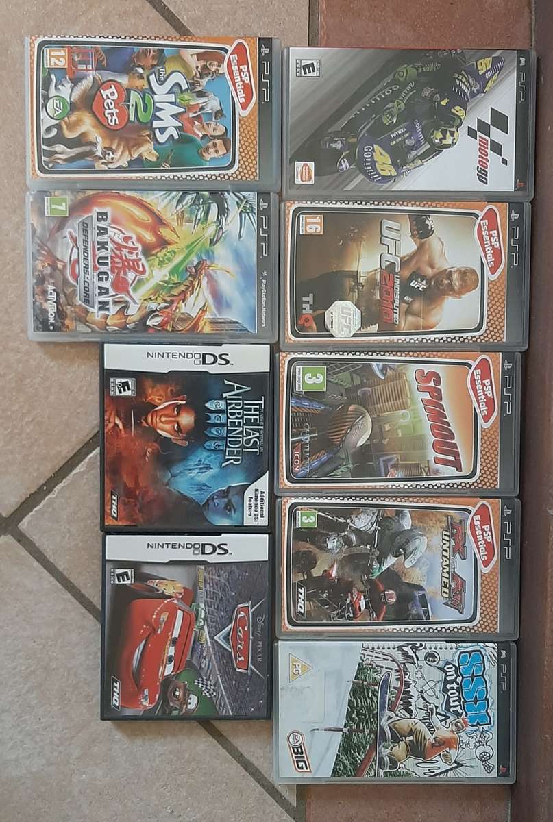 60 Games bundle ( DS, 3DS, PSP, PS2, PS3)