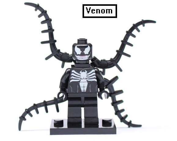 Venom figure plastic building block toy Compatible With Lego