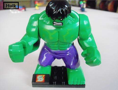 Hulk The Avengers figure plastic building block toy Compatible With Lego