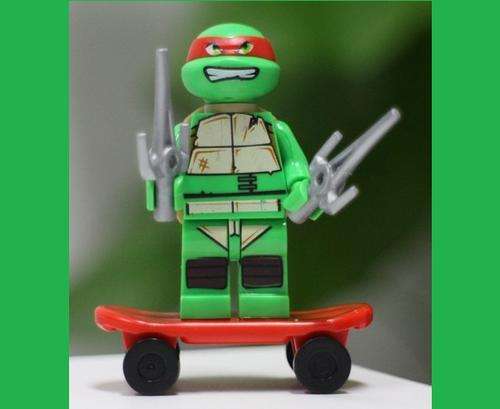 TMNT Teenage Mutant Ninja Turtles Raphael Building Blocks Set ( Compatible With Lego)