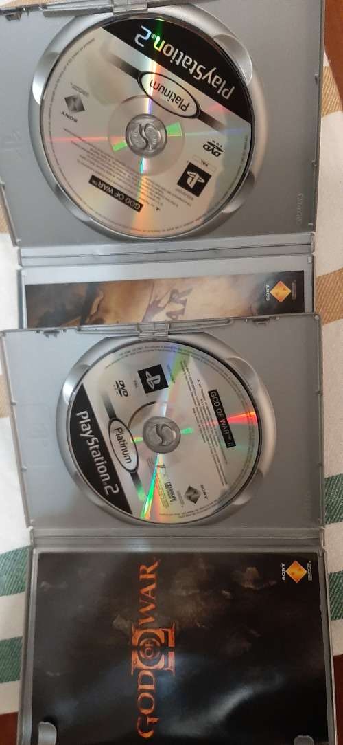 God of War 1 and 2 for PS2