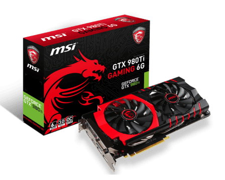 MSI GTX 980 TI GAMING X 6GB FOR REPAIR OR SPARES