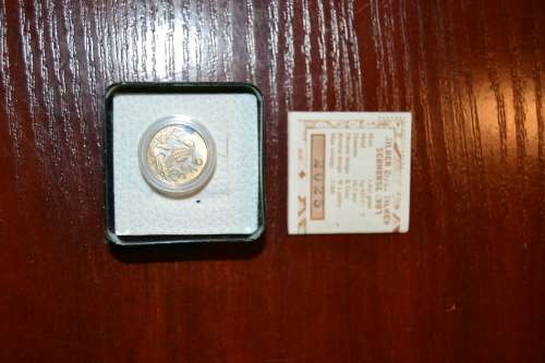 1997 Knysna Seahorse Tickey with COA