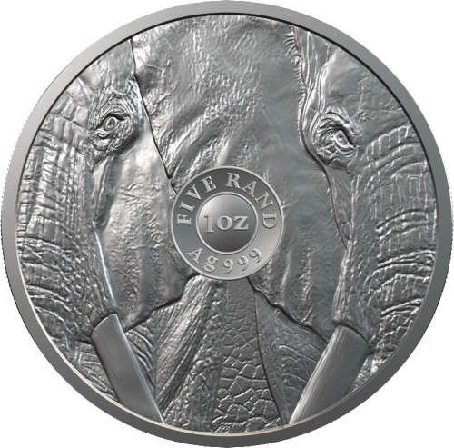 2019 Elephant and Krugerrand combo set