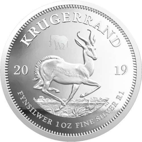 2019 Elephant and Krugerrand combo set