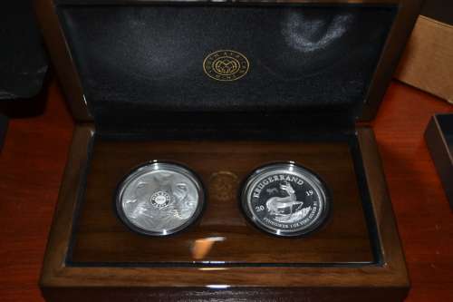 2019 Lion and Krugerrand combo set