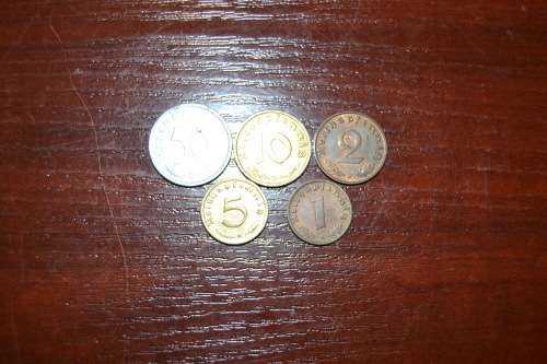 1937 - 1941 Germany Nazi Coins