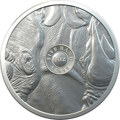 2020 Rhino and Krugerrand combo
