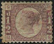QV GB 1/2d Penny Red SG 48, (S-M) Mint with gum! Plate 4 Cat value R2100+ *Scarce*