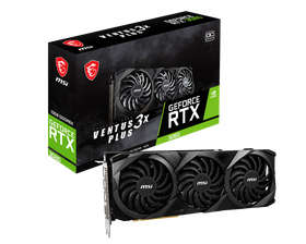 MSI GeForce RTX 3080 Ventus 3X Plus 10GB OC FHR