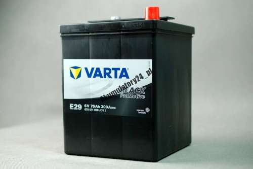 Varta E29 6 volt 70ah Car Battery