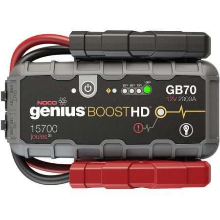 NOCO Genius GB70 Boost HD 2000A 12 Ultrasafe Lithum Jump Starter