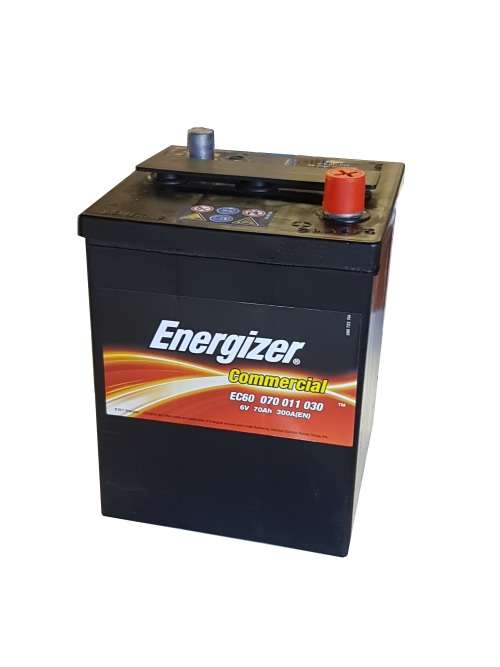 Energizer EC60 6v 70Ah 300cca Classic Car Battery