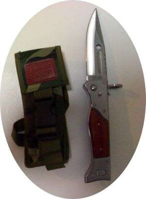"Original" AK47 "B" Series Snap-On Bayonet Type Military FlickKnife