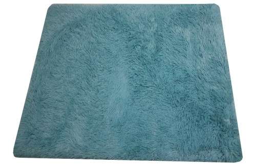 Plush Rug - Aqua - 200 cm x 150 cm