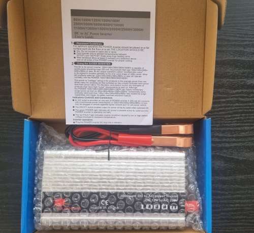 1000w Power Inverter from 12v DC to 220V AC