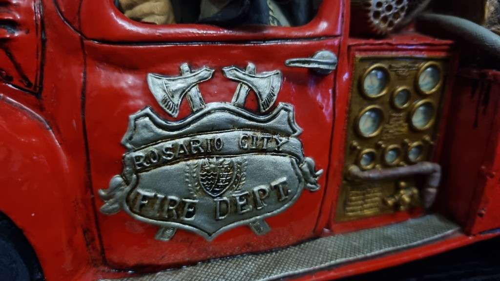 GUILLERMO FORCHINO ART-THE FIRE ENGINE-50%