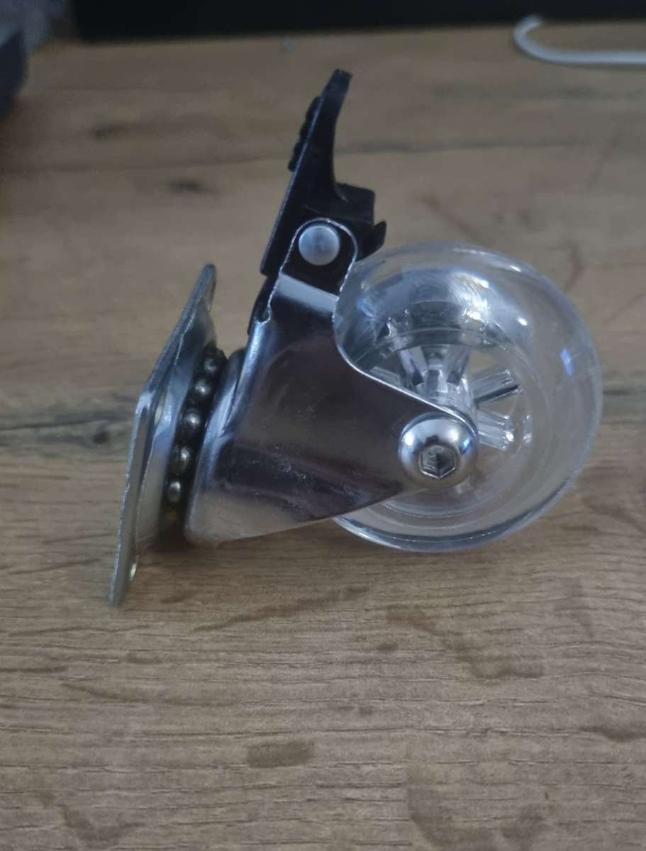 50mm Castor wheels with brake and swivel