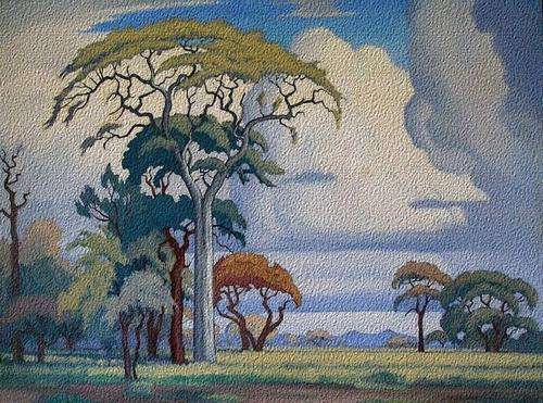 LANDSCAPE -  BEAUTIFUL CANVAS PRINT OF ARTWORK