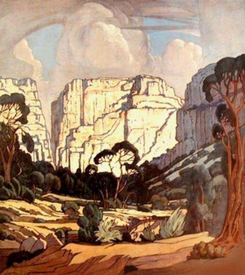 *RUSTENBURG KLOOF - PIERNEEF - BEAUTIFUL CANVAS PRINT OF ORIGINAL*