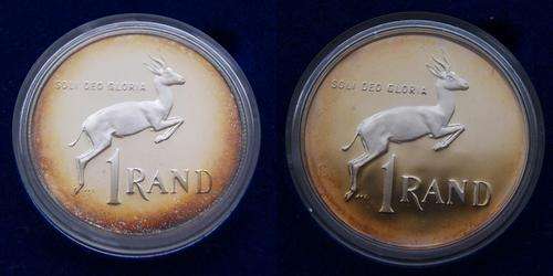 1898 AND 1990 SILVER R1 PROOF COINS IN BLUE SAM CASE!!!