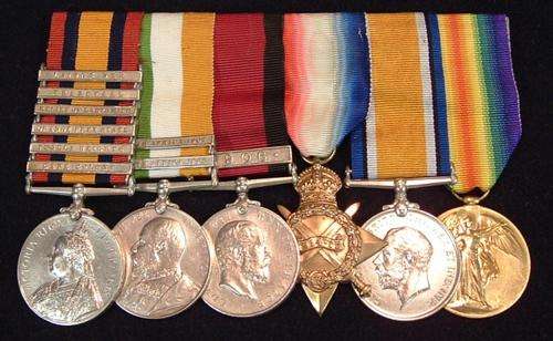 QSA/KSA/NATAL 1906/WW1 TRIO