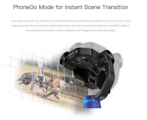 Zhiyun Smooth 4 mobile phone gimbal-Brand new Sealed in box