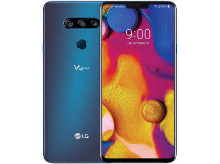 LG V40 ThinQ - 128gb memory , 6gb Ram - Moroccan Blue Sealed local stock