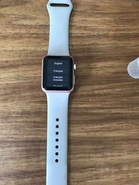 Apple Sport Watch Rose Gold 38mm